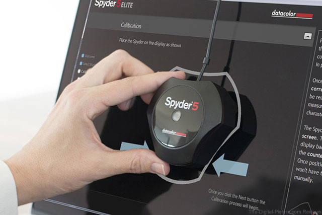Spyder5 screen calibration