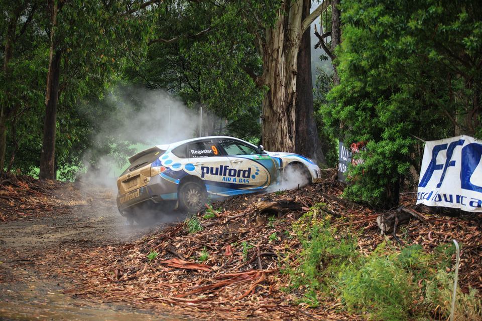 Rally photographer Subaru Impreza STI